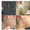 Big Circle Earrings Love Style Personality