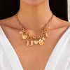 Clavicle Heart-shaped Metal Fashion Women's Necklace