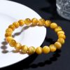 Female Versatile Natural Gold Tigereye Ball Bracelet