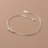 S925 Silver Bracelet Women's Trendy Japanese And Korean Style Cute Cat Bracelet