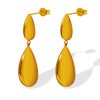 Women's Drop Stitching Pendant Earrings