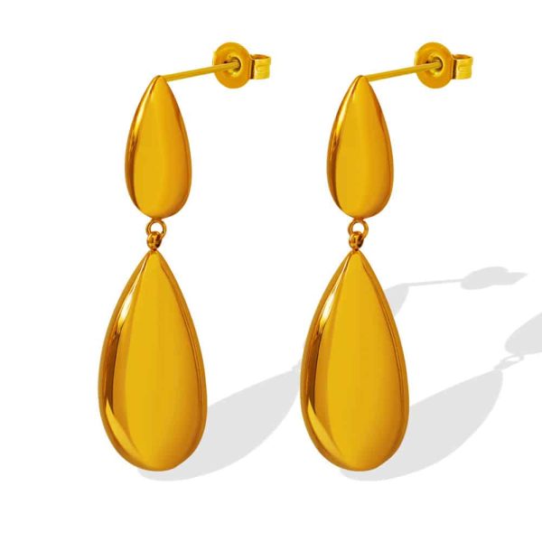 Women's Drop Stitching Pendant Earrings