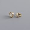 Circle Gold Ear Clip Female