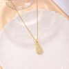 Women's Moissanite Exquisite Clavicle Chain Pendant Does Not Fade Special-interest Design