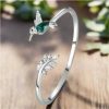 Hummingbird Leaf Bracelet Simple Temperament