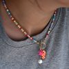 fe33b7b8-b1a7-40d4-8d24-1482cf79157e.jpg Ocean Series Ceramic Fish Pendant Necklace Colorful Beaded
