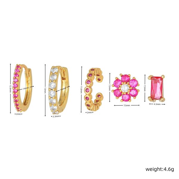 feecaa1b-0631-445f-9531-775f8488b17c.jpg Women's Fashion Flower Earings Set