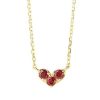 January-December Love Birthstones Necklace Niche
