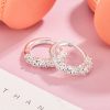 Golden Silver Circle Ear Clip